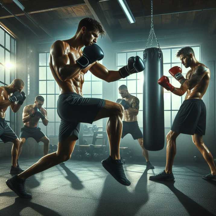 Conditioning drills for enhancing kickboxing punching skills