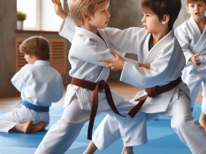 Judo Kids Sparring