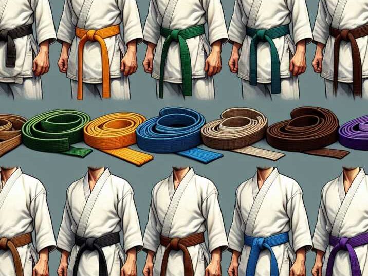 Martial Arts Belt Progression