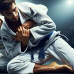 Jiu Jitsu Practitioner in Action