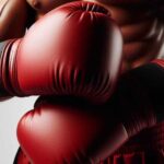 Boxing gloves with extra knuckle padding.