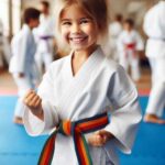 Practicing karate is best martial arts for kids confidence